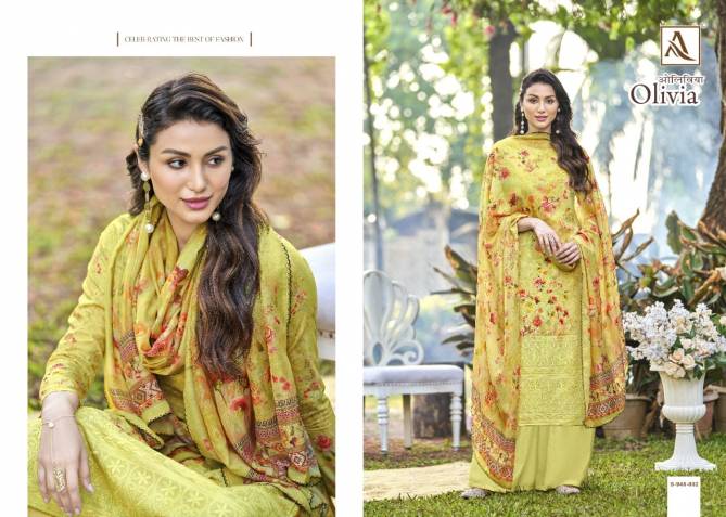 Alok Olivia 2 Cotton Printed Casual Daily Wear Dress Material Collection